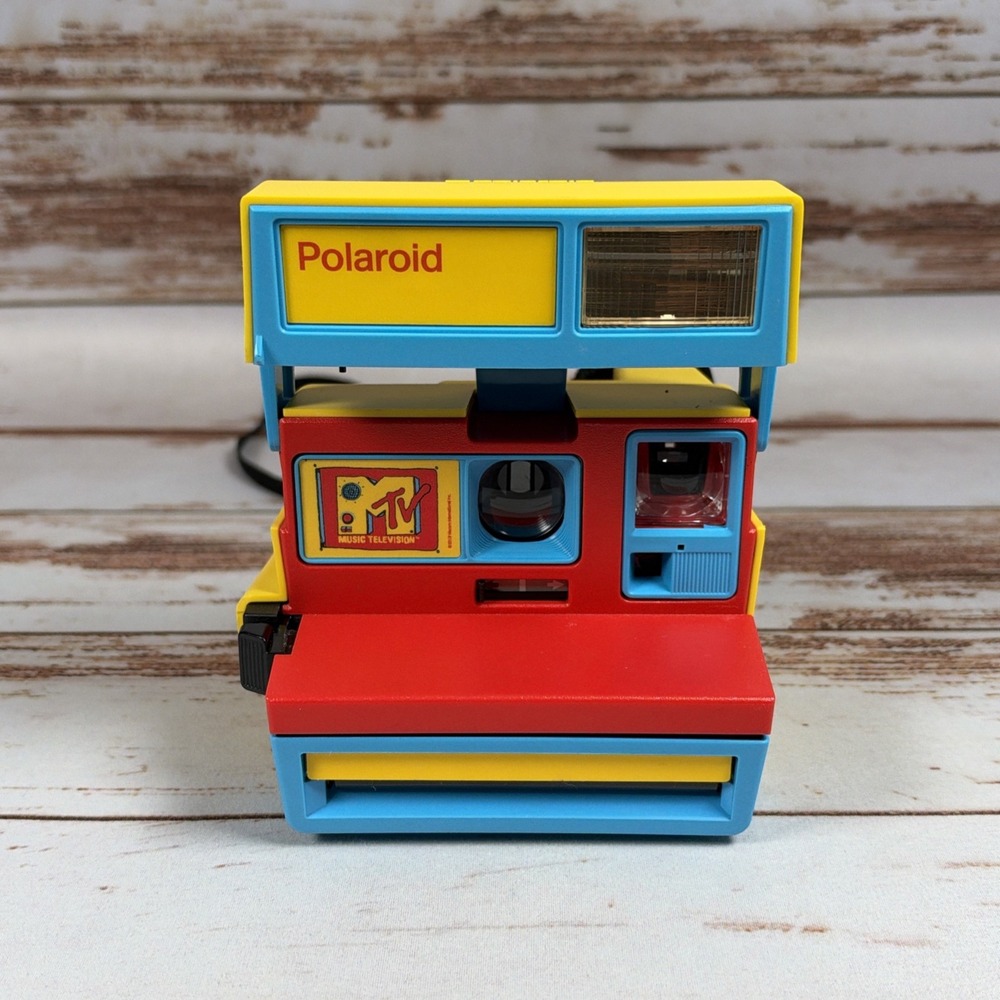 Polaroid 600 MTV Instant Film Camera Limited Edition Vintage Retro